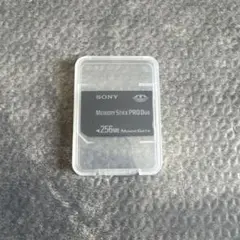 SONY メモリースティック PRO DUO 256MB