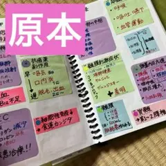 【原本発送】臨床検査技師国家試験 付箋ノート　ファイル2冊分 原本発送】臨床検査技師国家試験 付箋ノート ファイル2冊分 本