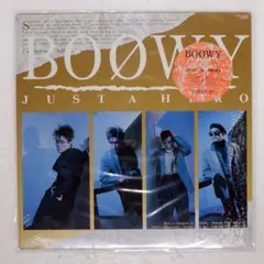 国内盤 BOOWY/ジャストアヒーロー