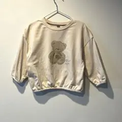 【100cm】アプレレクール tiny bear トップス ロンT トレーナー