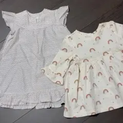 PETIT BATEAU 6m/67cm baby Gap 60 ワンピース
