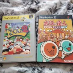 [プレステ2]サルゲッチュ2＆太鼓の達人