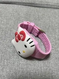 ハローキティ ピンク腕時計　マスコットウォッチ