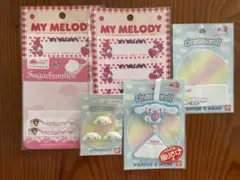 【アップリケ・ネームラベル】　マイメロ　シナモン　シュガーバニーズ