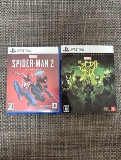 PS5 スパイダーマン2 ミッドナイト・サンズ 2本セット