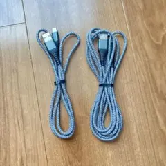 USB Type C ケーブル 3A 急速充電 2本