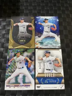 今井　達也　4枚セット　BBM野球カード