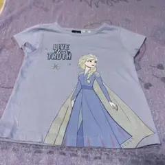 エルサ Tシャツ 薄紫　コストコ　4T