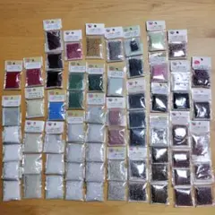 【まとめ売り】パーツクラブ 丸大ビーズ 64パック 多色