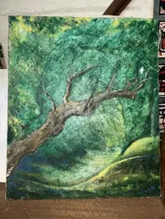 絵画 木