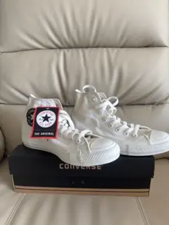 お値下げ　CONVERSE ALL STAR ホワイト ハイカット