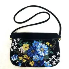 ◎美品　FEILER ショルダーバッグ デイジーロンド バッグ 黒