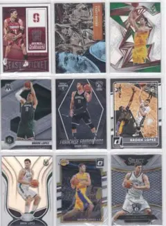 9枚セット! BROOK LOPEZ BASKETBALL CARDS