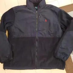 ラルフローレン!!フリースジャケット!!XL!!古着!!
