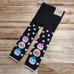 新品 未使用 アンパンマン ドキンちゃん ベビー タイツ 90-95 黒色