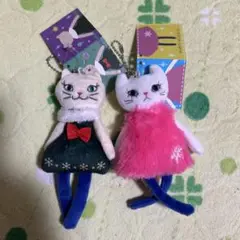 クタクタ猫 キーチェーン付き