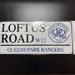 プレミアリーグ QPR ストリートサイン 標識