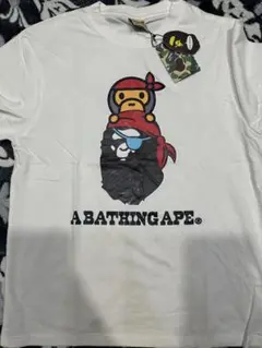 BAPE ホワイト Tシャツ