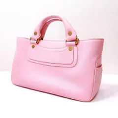 キュートすぎるピンクのハンドバッグ♡CELINE セリーヌ ブギーバッグ レザー