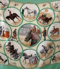 HERMES シルクスカーフ USED 美品