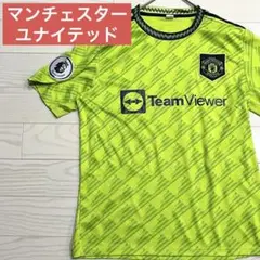マンチェスター・ユナイテッド サッカー ユニフォーム 練習着 イエロー Mサイズ