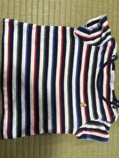 ストライプ 半袖　Tシャツ familiar 男　夏