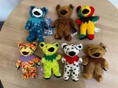 グレイトフルデッドベア　ぬいぐるみマスコット　7点おまとめ