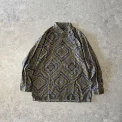 希少 60s golden key デッドストック 総柄 シャツ 60s Golden Key 半袖シャツ M チェック柄