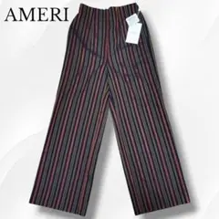 新品未使用　AMERI　COLORFULSTRIPEMINIMAL　PANTS