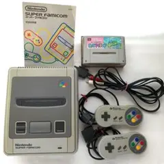 ジャンク※任天堂 スーパーファミコン 本体 取扱説明書付き ヨッシーアイランド