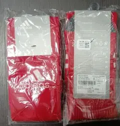 adidasサッカーソックス19-21cm2足セット
