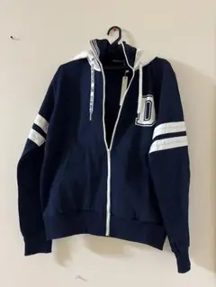 DOUBLE D ネイビー パーカー 新品タグ付き