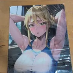 オリジナル プレイマット　制服 美少女 コスプレ 女子学生 ビキニ 巨乳