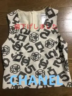 シャネル CCマーク カメリア アイコンタンクトップ