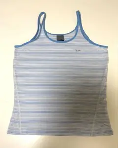 【美品】NIKE DRY FIT キャミソール ボーダー