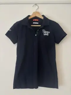 BEAMS GOLF ネイビー ポロシャツ レディース　M
