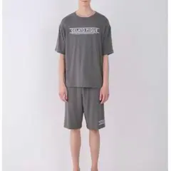 GELATO PIQUE HOMMEジェラートピケオムロゴTシャツハーフパンツ