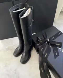 CHANEL 完売ロングブーツ