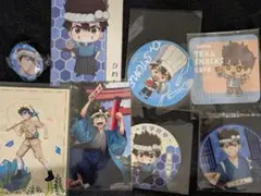 Dr.STONEクロム場面写缶バッジノベルティポストカードコースター８点セット