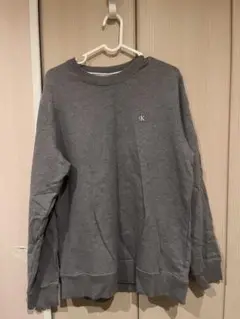 Calvin Klein Jeans グレー トレーナー L