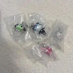ケロロ軍曹 めじるしアクセサリー ガチャガチャ 4個セット
