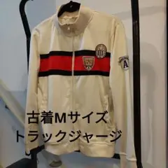 【古着】トラックジャージ　メンズMサイズ　白
