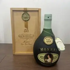 古酒 　MONNET モネ COGNAC コニャック ジョセフィーヌ 木箱付き 未開封 MONNET モネ ブランデー COGNAC コニャック 木箱付き 古酒
