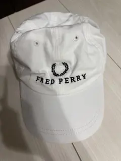 FRED PERRY ホワイトキャップ