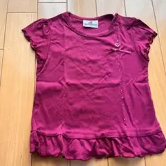 parentsdream ペアレンツドリームワインレッド Tシャツ 90 高級感