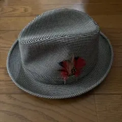 COMME des GARCOS SHIRT 千鳥格子ハット
