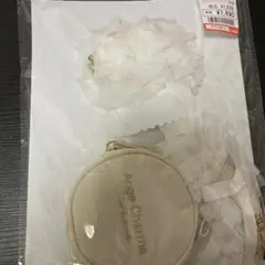 辻希美Ange Charme スマホショルダーストラップ ベージュ