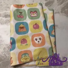 どうぶつの森　文庫本ブックカバー　(ハンドメイド)