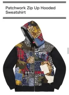 【本物保証 /関税・送料無料】Supreme Patchwork Zip Up Patchwork Zip Up Hooded Sweatshirt | Supreme 25ss