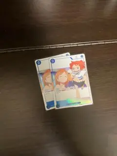 ワンピースカード少女